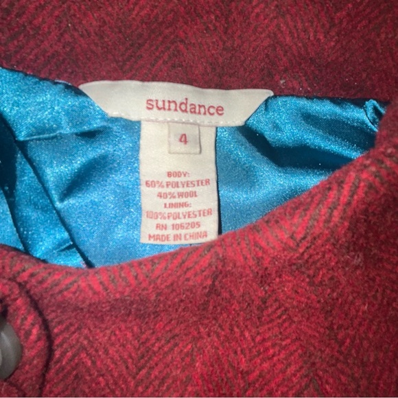 Sundance wool blend coat size 4 - Picture 7 of 8